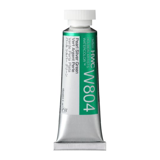 Vert argent perle - Aquarelle Tube 15ml Holbein Artists'
