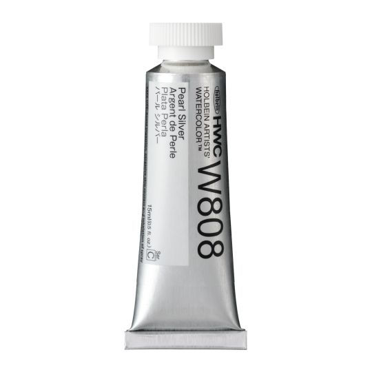 Argent perle - Aquarelle Tube 15ml Holbein Artists'