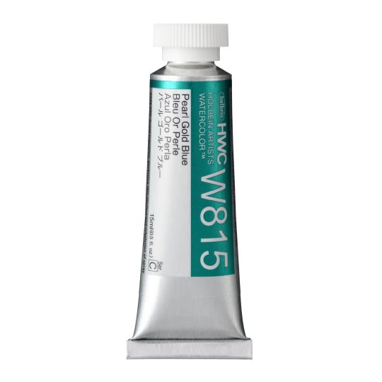 Bleu or perle - Aquarelle Tube 15ml Holbein Artists'