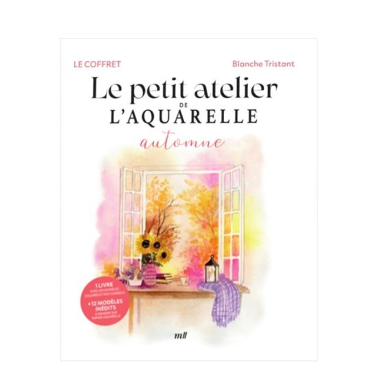 Le petit atelier de l'aquarelle Automne, Blanche Tristant @leaubleue