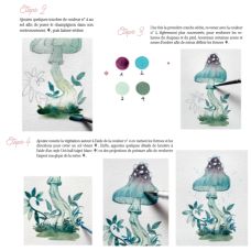 Nature magique à l'aquarelle - Mes carnets oniriques, Jennifer Lefèvre @jennyillustrations