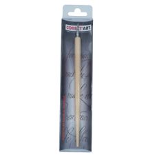 Porte plume en bois naturel avec plume