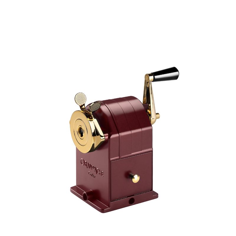 Machine à tailler en métal édition spéciale Toile de Jouy Caran d'Ache