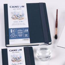 Carnet Coton d'Art 21,6x27,9 300g 24 f grain fin Canson
