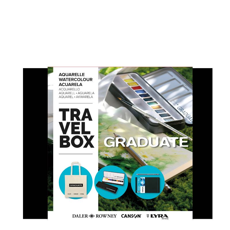 Coffret aquarelle de voyage Travel Box Graduate Canson