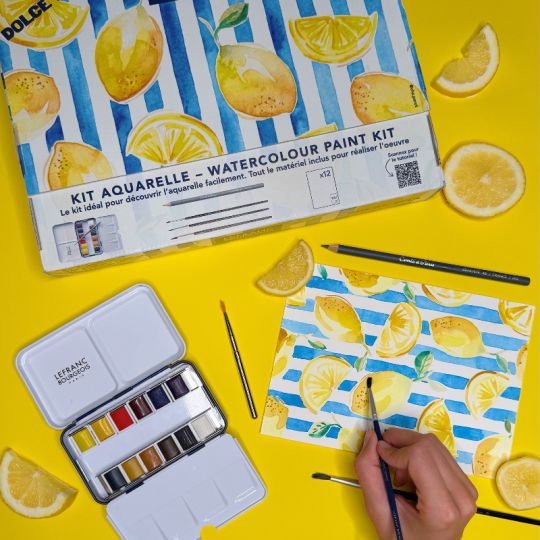 Kit aquarelle Dolce Vita Lefranc Bourgeois