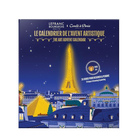 Calendrier de l'Avent artistique 2026 Lefranc Bourgeois