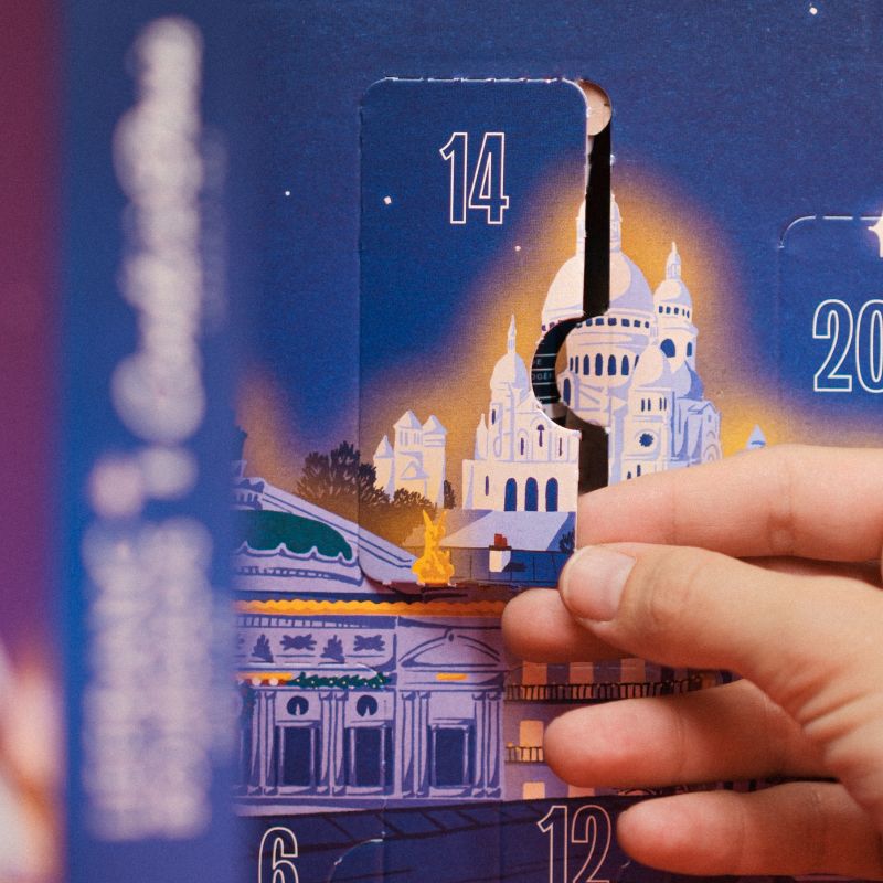 Calendrier de l'Avent artistique 2026 Lefranc Bourgeois