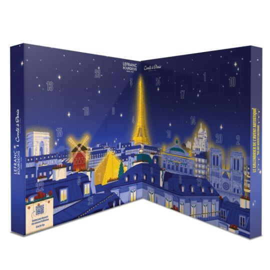 Calendrier de l'Avent artistique 2026 Lefranc Bourgeois