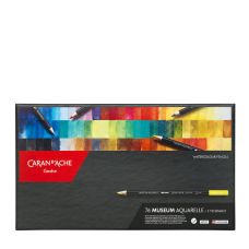 Coffret 76 crayons aquarelle Museum en carton Caran d'Ache
