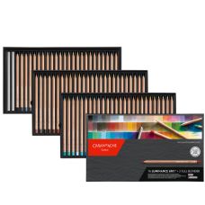 Coffret 76 crayons permanents Luminance 6901 + 2 Full Blender en carton Caran d'Ache