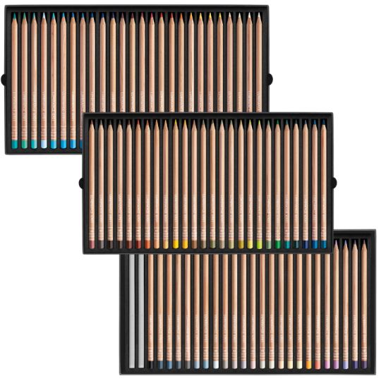Coffret 76 crayons permanents Luminance 6901 + 2 Full Blender en carton Caran d'Ache