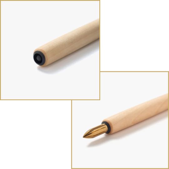 Porte plume mini naturel Kakimori