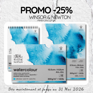 W&N papier 25%
