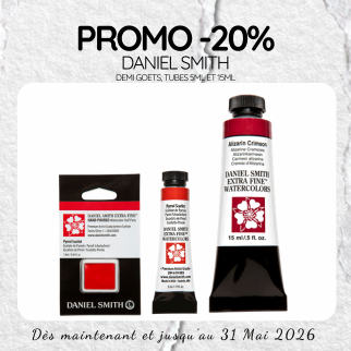 Daniel Smith aquarelles